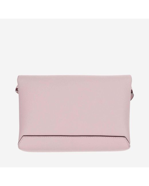 Victoria Beckham Pink Shoulder Bag With Chain