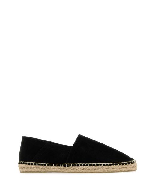 Tom Ford Black Suede Espadrilles for men