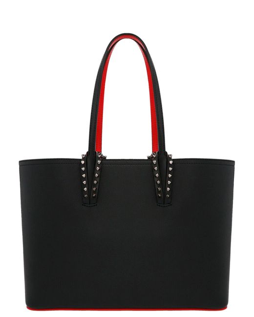 Christian Louboutin Black Cabata Small Shopping Bag