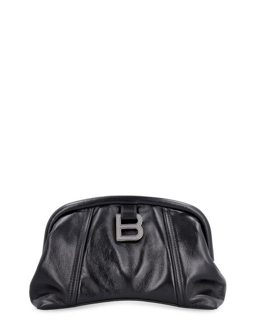 balenciaga black clutch