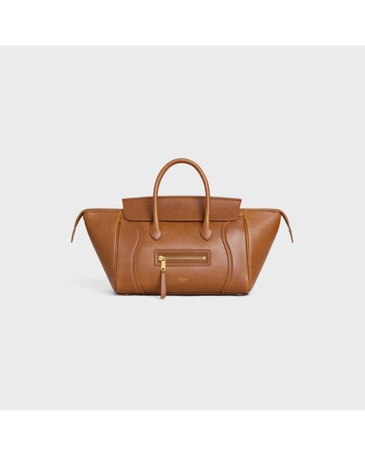 Céline Brown Sac Small Luggage Soft Tan Hand Bags