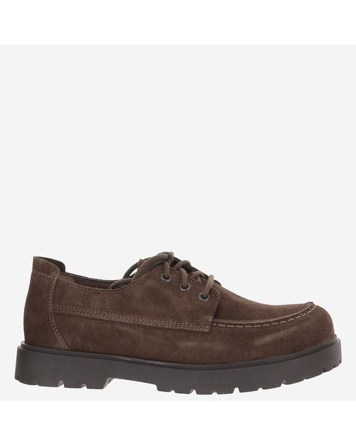 Birkenstock Brown Shoes Highwood Moc Lace Low Leather Boot