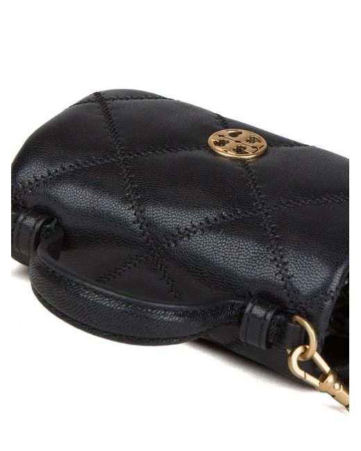 Tory Burch Black Top Handle Bag Leather Top-Handle-Bags