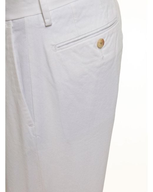 Polo Ralph Lauren Gray Cotton Bermuda Shorts for men