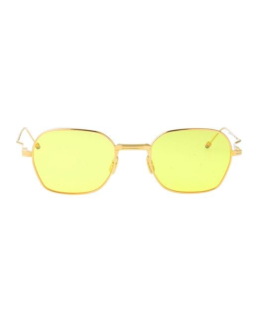 Thom Browne Yellow Sunglasses