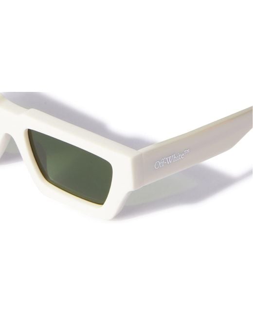 Off-White c/o Virgil Abloh Chester - White / Green Sunglasses for men