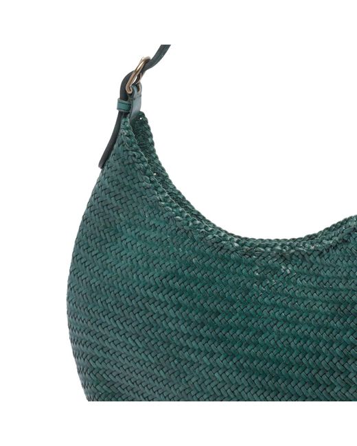 Dragon Diffusion Green Luna Mezza Shoulder Bag