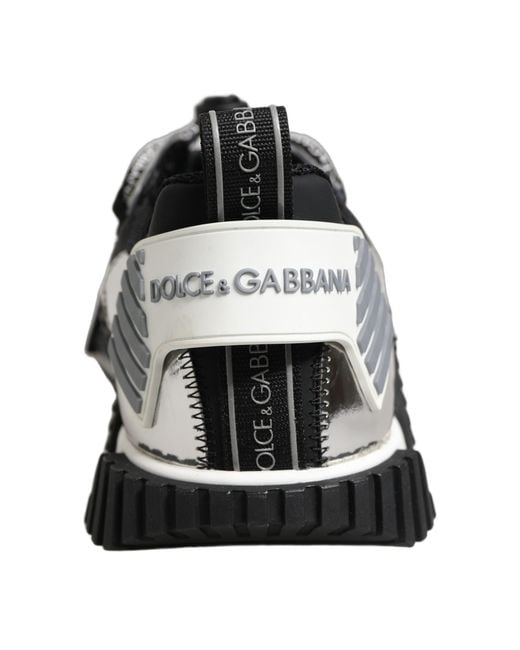 Dolce & Gabbana Black Low Top Ns1 Sneakers Shoes for men