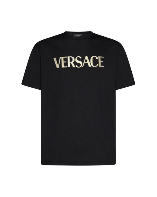 Versace Tshirt in Black for Men Lyst