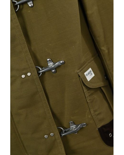 Fay Green 4 Hooks Archive Jacket for men