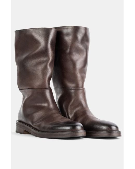 Marsèll Brown Tubetto Boot