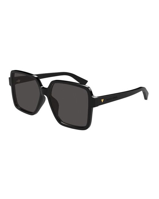 Bottega Veneta Black Sunglasses Square Full Rim, Frame And Lens Bv1317Sk001