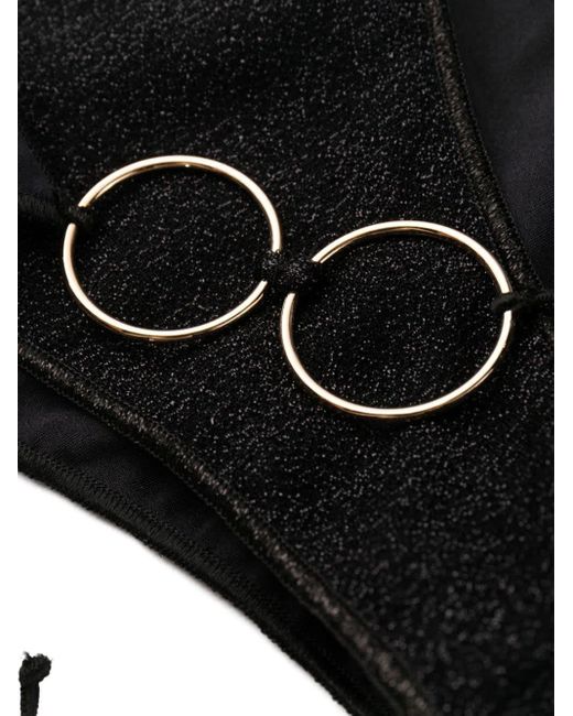 Oseree Black Lumiere Ring Microkini