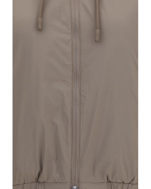 Moose Knuckles Natural Eaton Bunny Reversible Hoodie Outer: Faux Fur; Inner: Nylon Sweatshirts