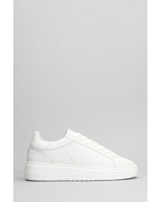 COPENHAGEN Sneakers In White Leather for men