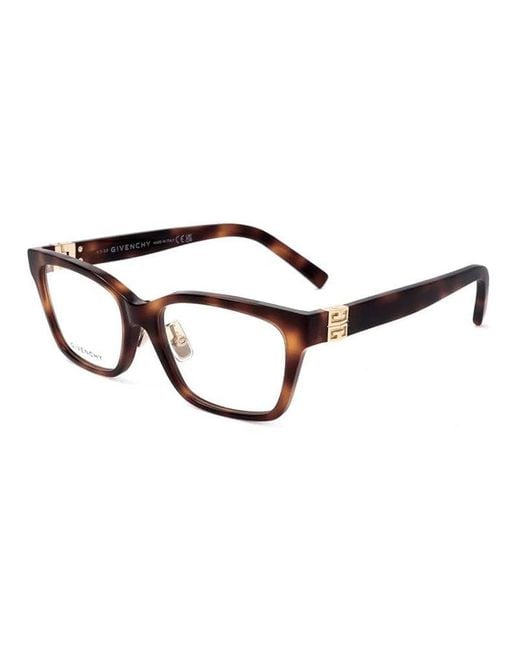 Givenchy Brown Frame And Lens Eyeglasses