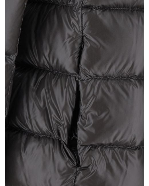 Herno Gray Down Jacket Dora Polyamide Puffer