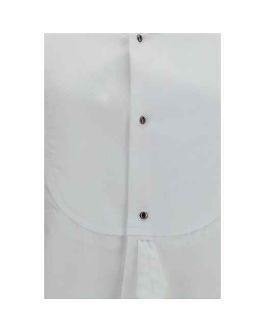 Maison Margiela Gray Cotton Dress Shirt