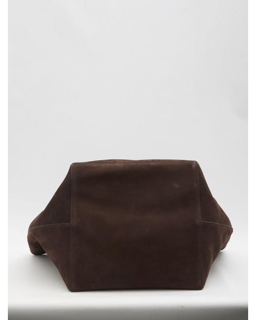 The Row Brown Xl Park Tote Bag