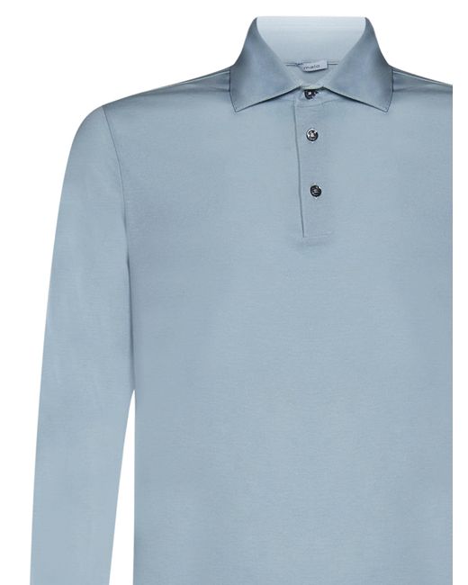 Malo Blue Polo Shirt for men