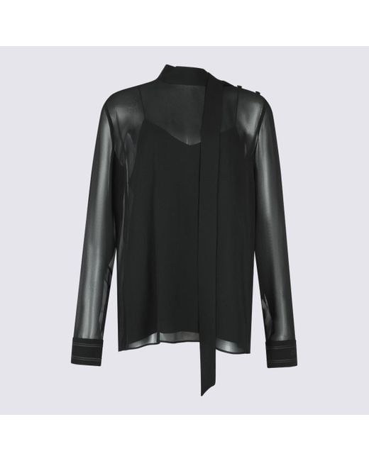 Gucci Black Silk Shirt