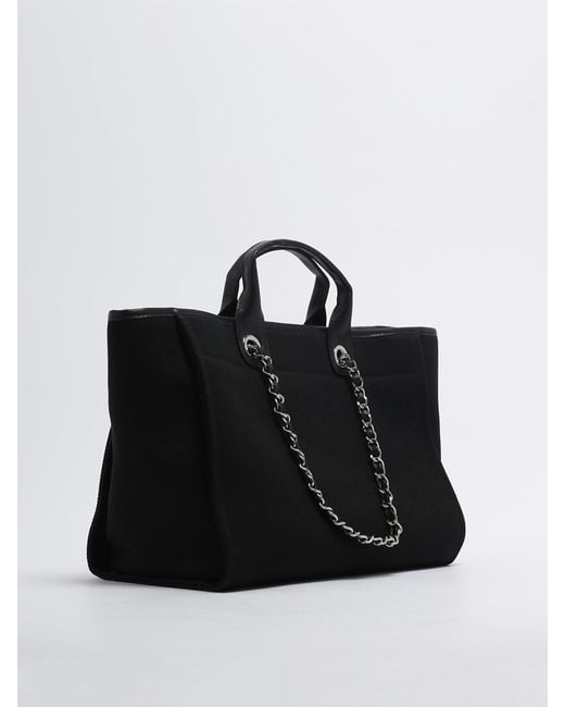 Guy Laroche Black Corinne Large Shopping Bag
