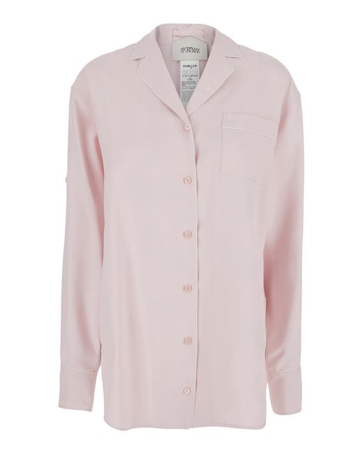 Sportmax Pink Dress Spxcocco Viscose