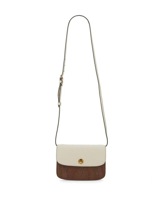 Etro White Essential Mini Bag
