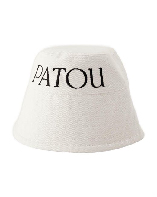 Patou White Bucket Hat
