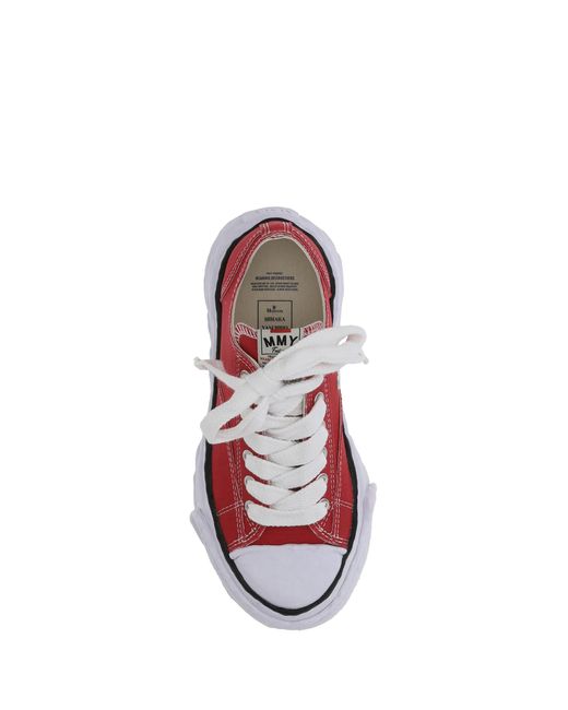 Maison Mihara Yasuhiro Red Peterson 23 Sneakers Upper: Cotton; Sole: Rubber