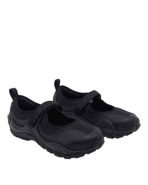 CROCSTM Black Flat Shoes Fabric