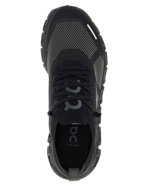 On Shoes Black Cloud 6 Versa Sneakers for men