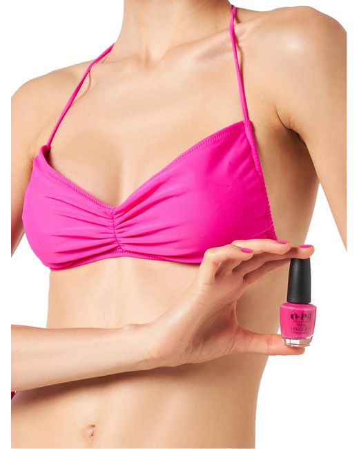 Mc2 Saint Barth Pink Fuchsia Bandeau Top Swimsuit