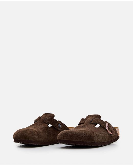 Birkenstock Brown Boston Sabot Mocca