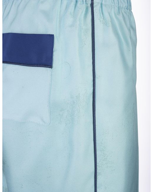 F.R.S For Restless Sleepers Blue Palms Etere Trousers