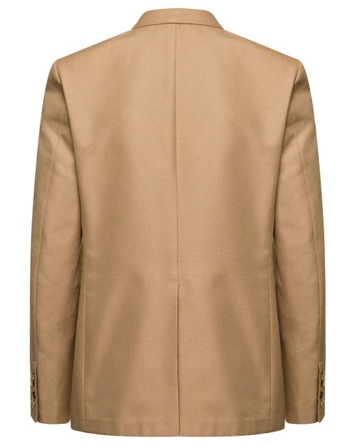 Gucci Brown Mono-Breasted Formal Jacket for men