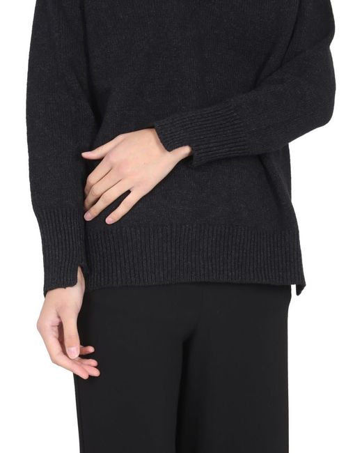 Stefano Mortari Black V-Neck Sweater