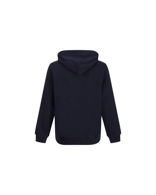 Brunello Cucinelli Blue Cotton Sweatshirt for men