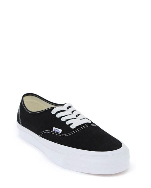 Vans Black Premium Authentic 44 Lace-Up Sneakers for men