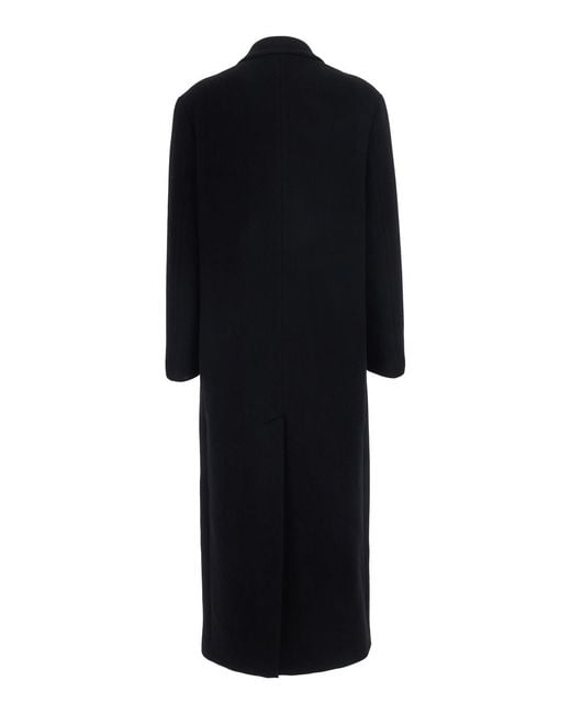 Pinko Black Wool Coat