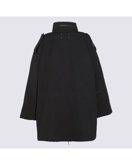 Maison Margiela Cotton Casual Jacket in Black Lyst UK