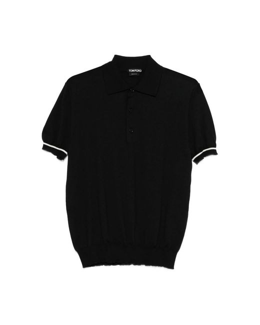 Tom Ford Black Cashmere Knitwear for men