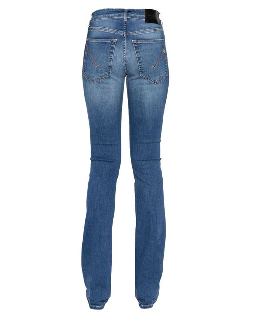 Dondup Blue Newlola Bootcut Jeans