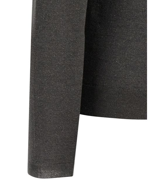 Brunello Cucinelli Black Cashmere Cardigan Clothing
