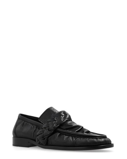 Bottega Veneta Black Astaire Loafers for men
