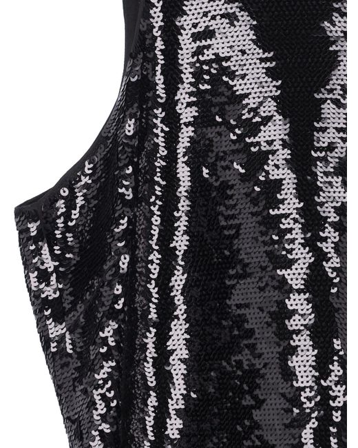 Michael Kors Black Recycled Polyester Dress