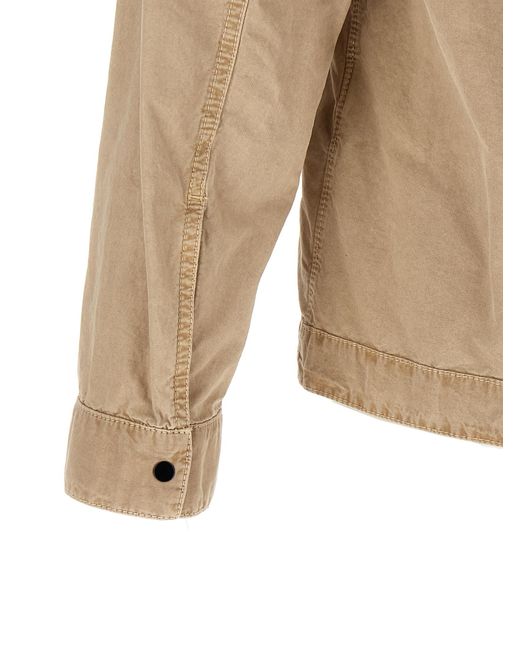 Stone Island Natural Cotton Blouse for men