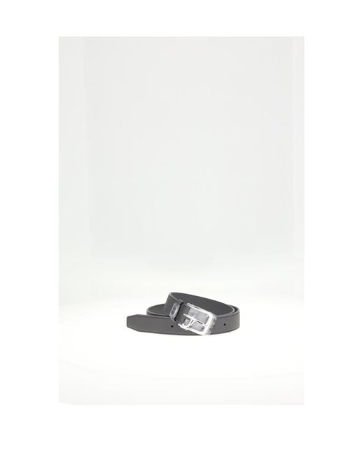 Dior White Belt Calf Leather for men