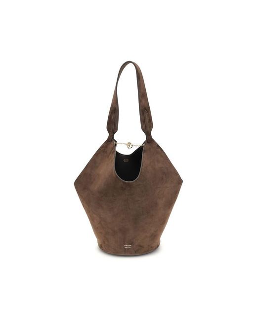 Khaite Brown Lotus Small Shulder Bag