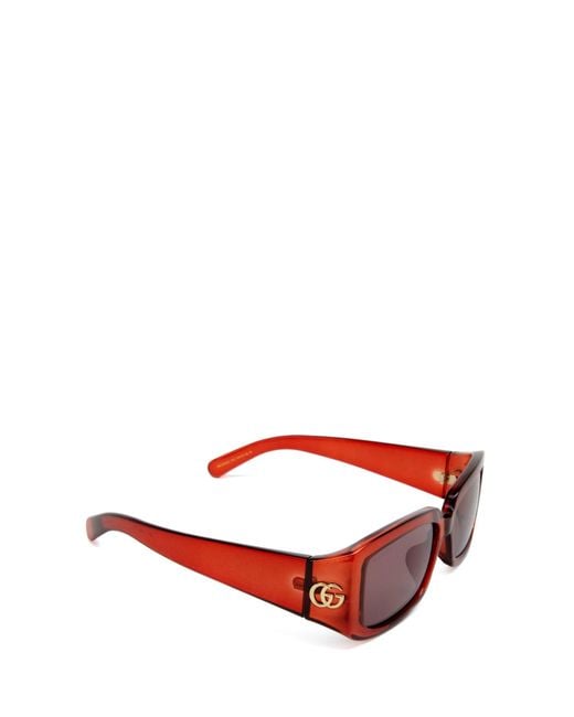 gucci burgundy sunglasses